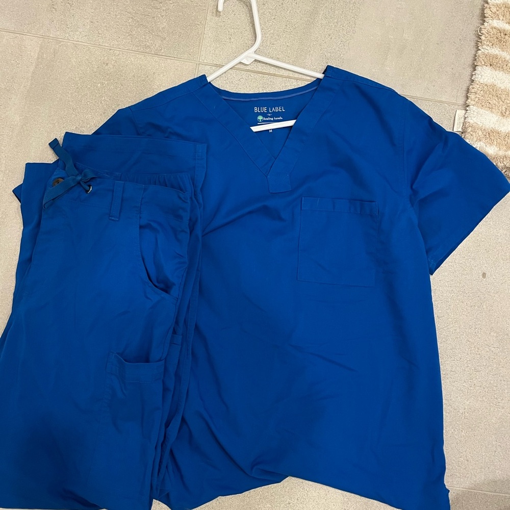 Men’s Blue Scrub Set